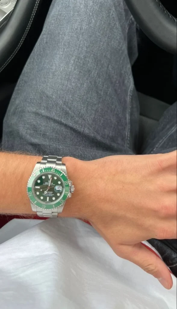 How do you clean a Rolex watch?