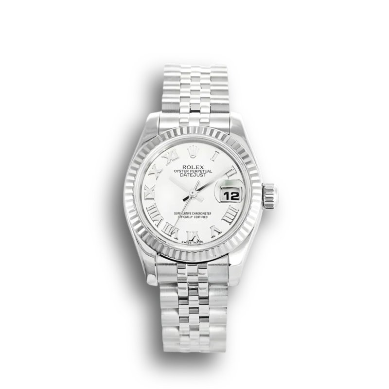 Rolex Datejust White Roman Numerals 179174