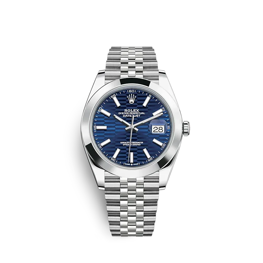 Rolex Datejust 126300 41mm Bright blue (Jubilee)