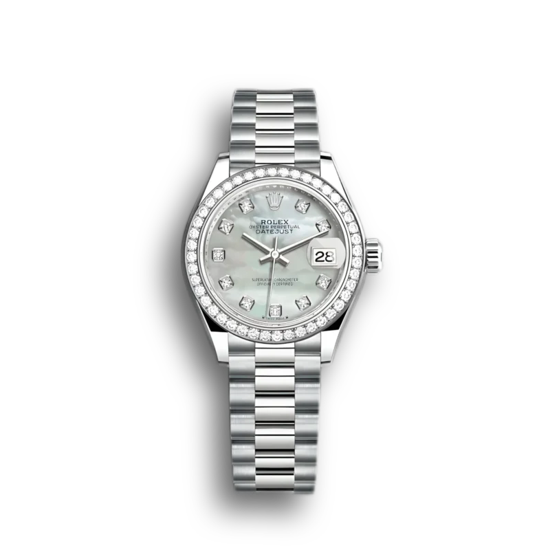 Rolex Lady-Datejust 279139RBR 28mm White mother-of-pearl