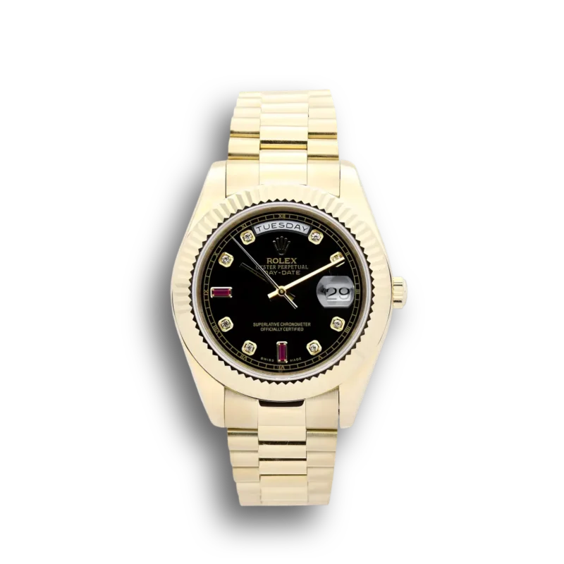 Rolex Day-Date Black Dial 118238